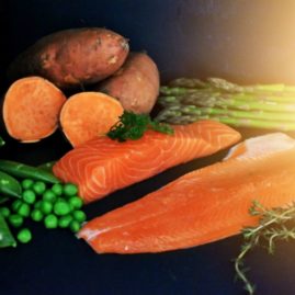 salmon, sweet potato and asparagus grain free complete dog food